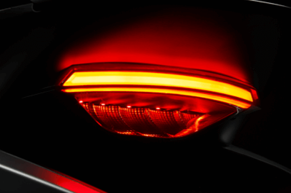 Integrated tail lights